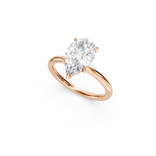 Pear Solitaire Engagement Ring