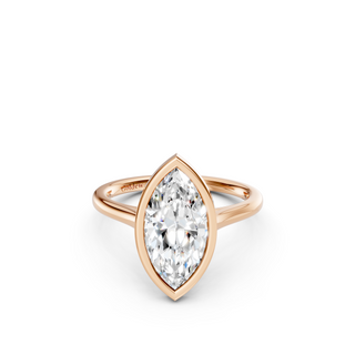 Marquis Bezel Engagement Ring