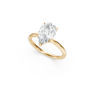 Pear Solitaire Engagement Ring