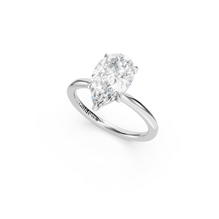 Pear Solitaire Engagement Ring
