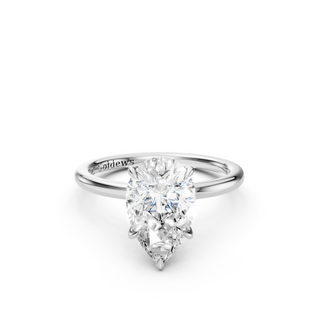 Pear Solitaire Engagement Ring