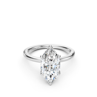 #R67139 - Marquis Petal Engagement Ring