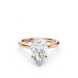 Pear Solitaire Engagement Ring