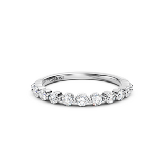 #R67153 - 2.2mm Shared Prong Wedding Band