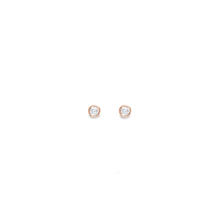 #E67177 - Bezel Studs