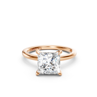 #R67166 - Princess Solitaire Engagement Ring