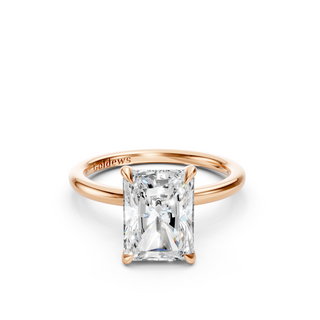 #R67162 - Radiant Solitaire Engagement Ring
