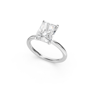 #R67162 - Radiant Solitaire Engagement Ring