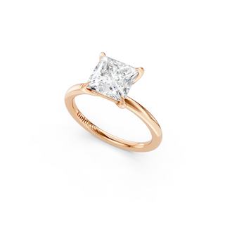 #R67166 - Princess Solitaire Engagement Ring