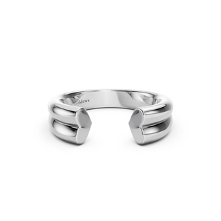 #R6782 - Twin Hearts Ring