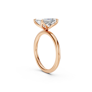 #R67144 - Radiant Petal Engagement Ring