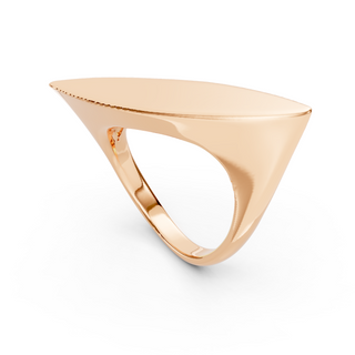 #R679 - Rotated Leaf Ring