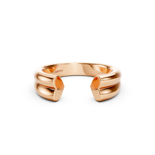#R6782 - Twin Hearts Ring