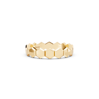 #R6794 - Honeycomb Ring