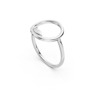 #R67116 -  Leaf Circle Ring