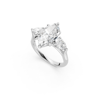 #R67202 - Three Stone Marquise Engagement Ring
