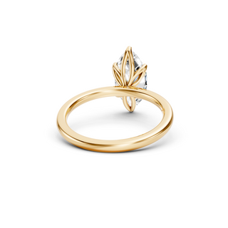 #R67139 - Marquis Petal Engagement Ring