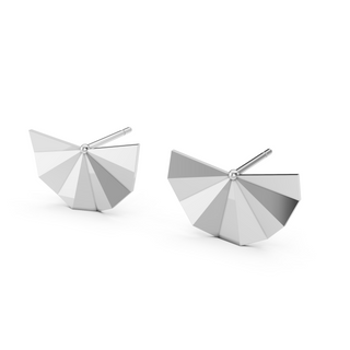 #E6759 - Paper Fan Earrings