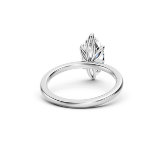 #R67139 - Marquis Petal Engagement Ring