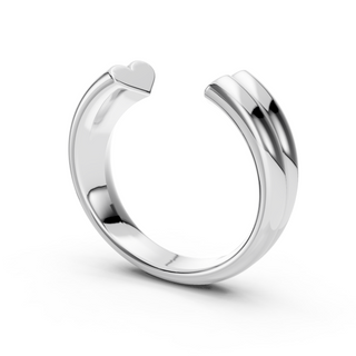#R6782 - Twin Hearts Ring