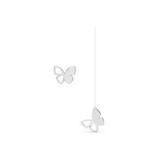 #E6755A - Floating Grace Butterfly Earings