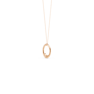 #P6756 -  Leaf Circle Pendant