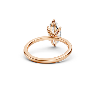 #R67139 - Marquis Petal Engagement Ring