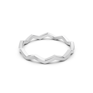 #R67117 - Zigzag Ring