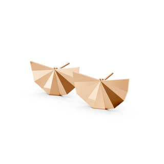 #E6759 - Paper Fan Earrings