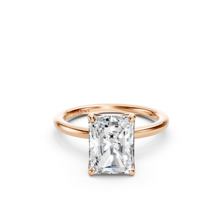 #R67144 - Radiant Petal Engagement Ring