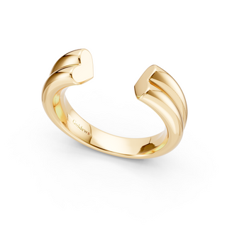 #R6782 - Twin Hearts Ring