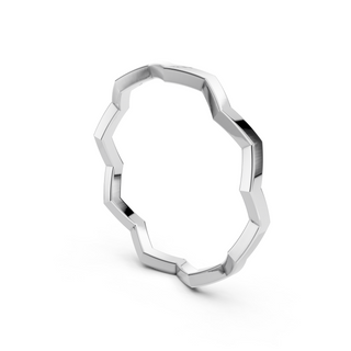 #R67117 - Zigzag Ring
