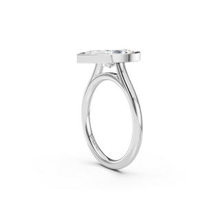 Marquis Bezel Engagement Ring