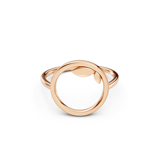 #R67116 -  Leaf Circle Ring