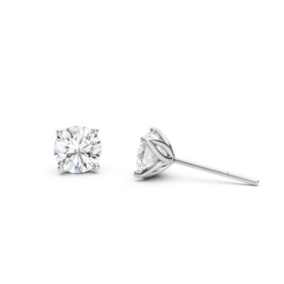 #E67148 - Petal Studs